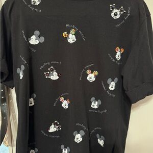 Disney Black Mickey Mouse Kids Tee